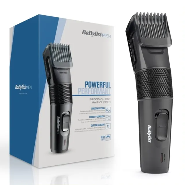 babyliss-e786e-precision-cut-tagliacapelli-uomo-0-5-24mm-60min-nero image 1
