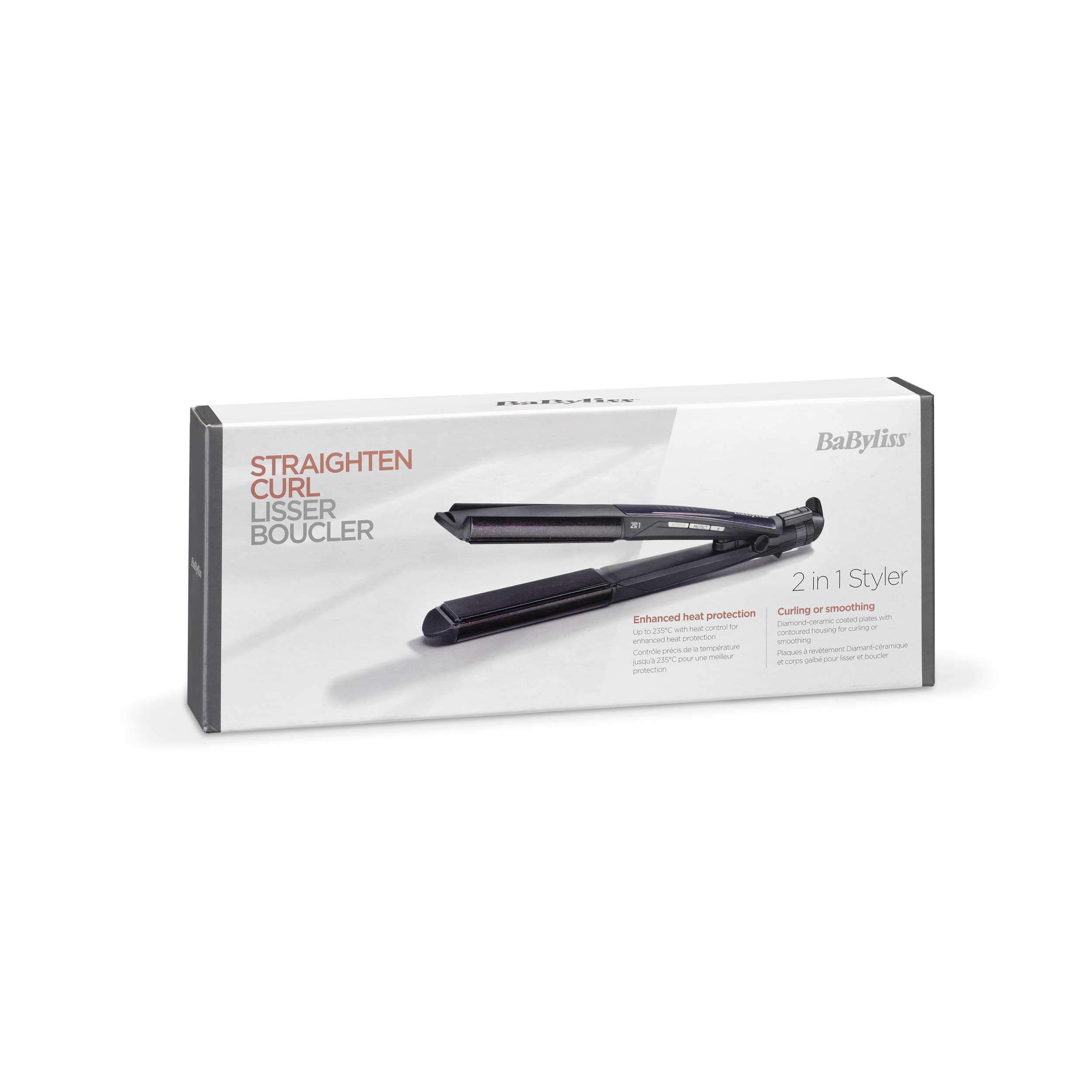 babyliss-st330e-styler-2-in-1-piastra-diamond-ceramic-wet-dry-fino-a-235-c image 5