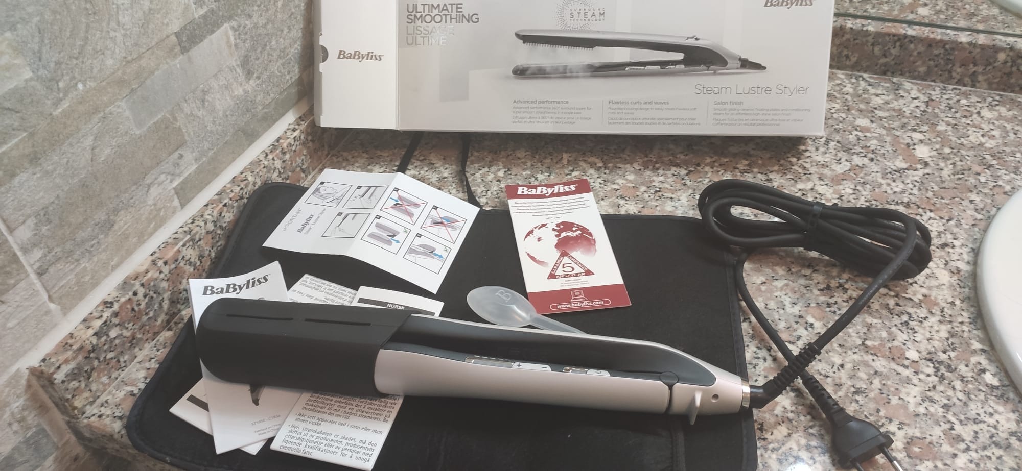 Ottima piastra a vapore