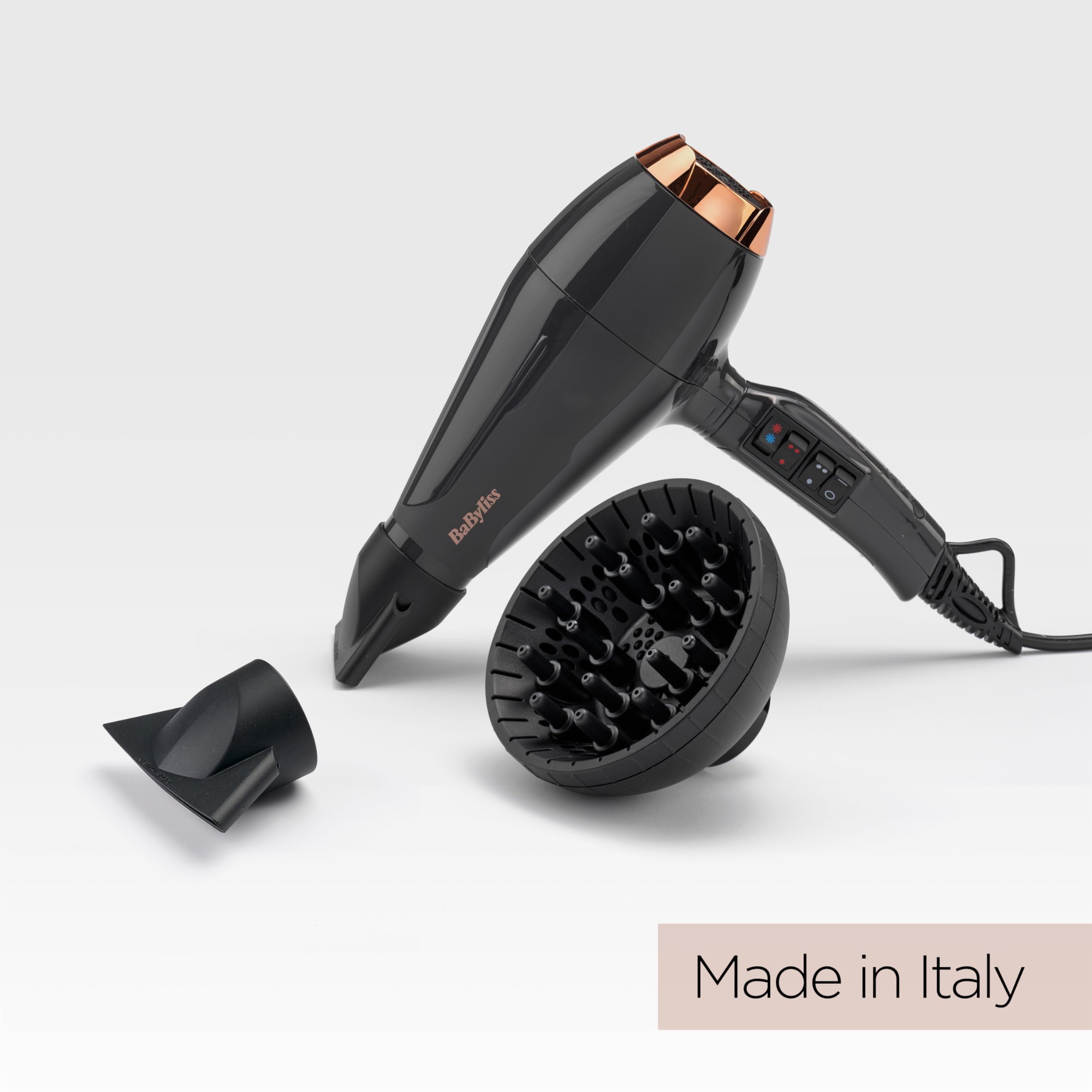 babyliss-6719de-air-pro-asciugacapelli-professionale-2200w-made-in-italy image 2