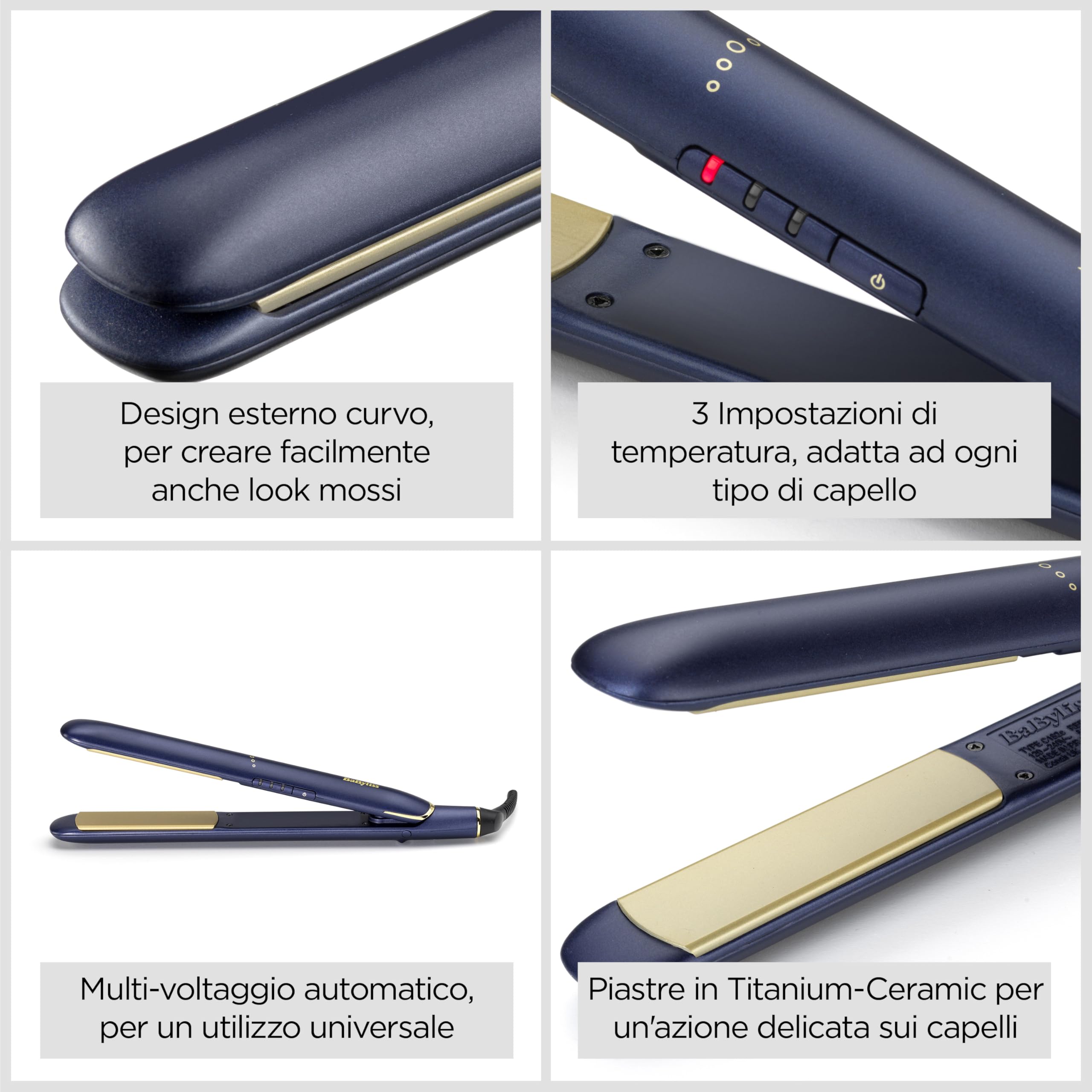 babyliss-2516pe-midnight-luxe-piastra-capelli-titanium-ceramic-235-c-blu image 3