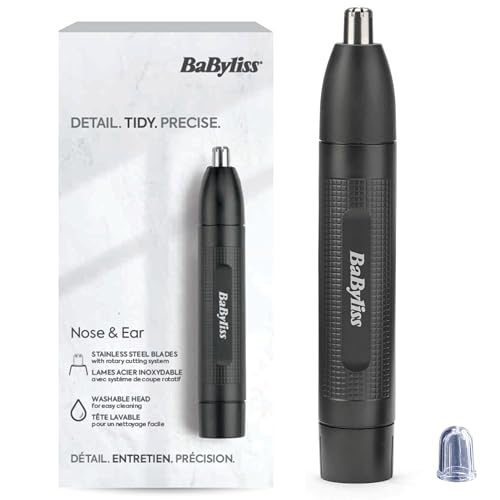 babyliss-e650e-trimmer-rifinitore-naso-orecchie-doppia-lama-inox image 7