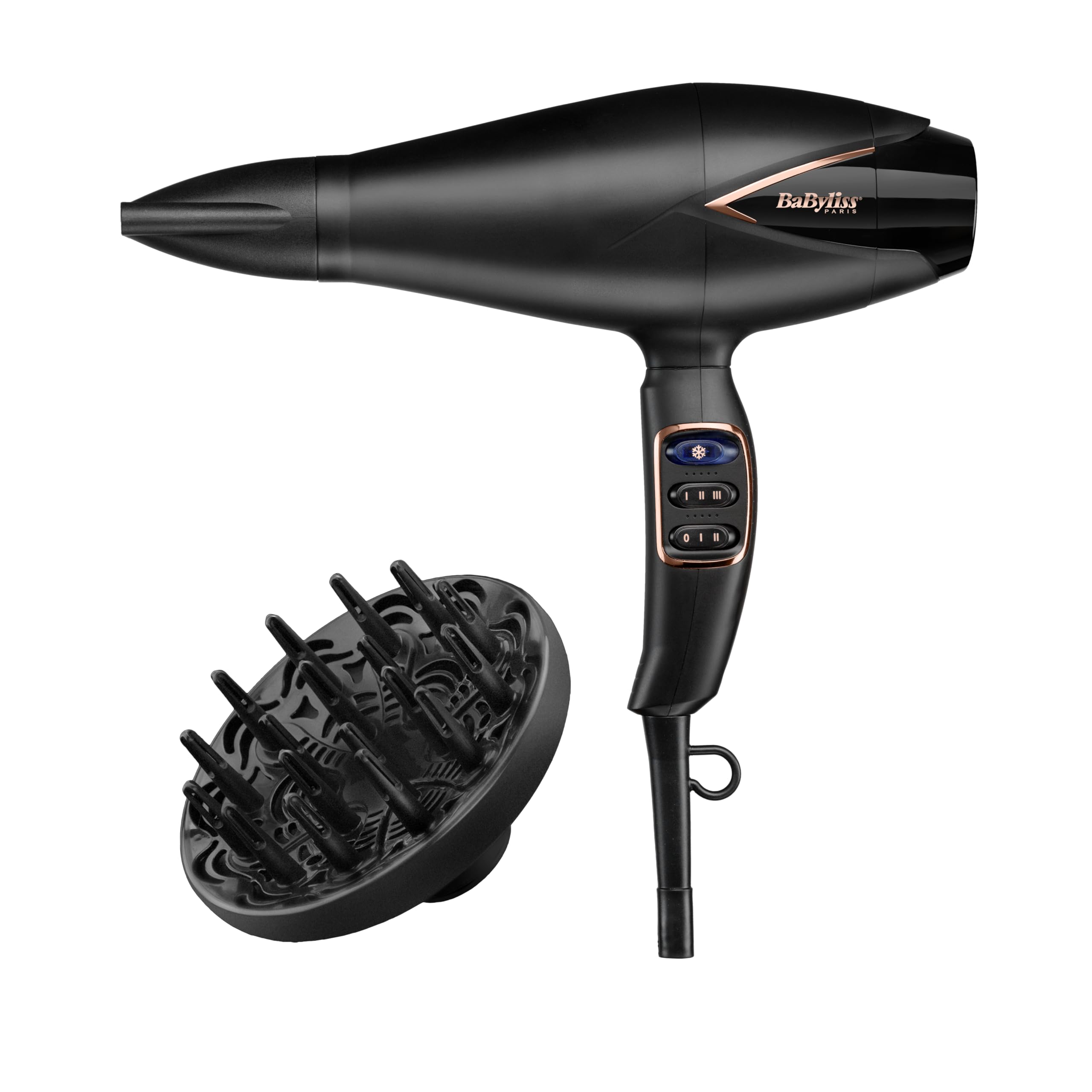babyliss-d665e-salon-air-brilliance-asciugacapelli-2200w-motore-digitale image 1