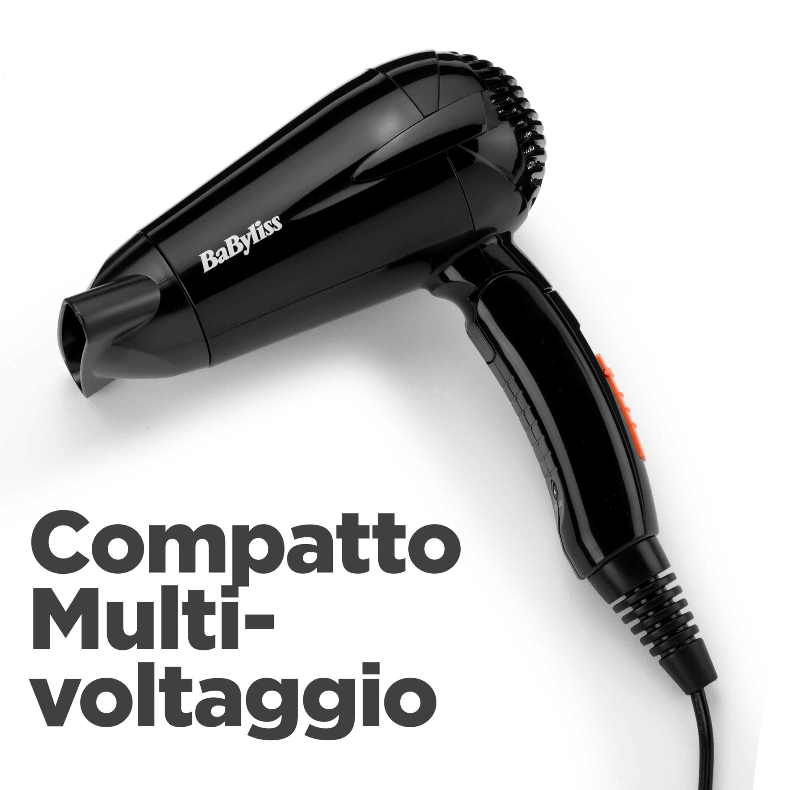 babyliss-5344e-asciugacapelli-da-viaggio-2000w-doppio-voltaggio-nero-arancione image 4
