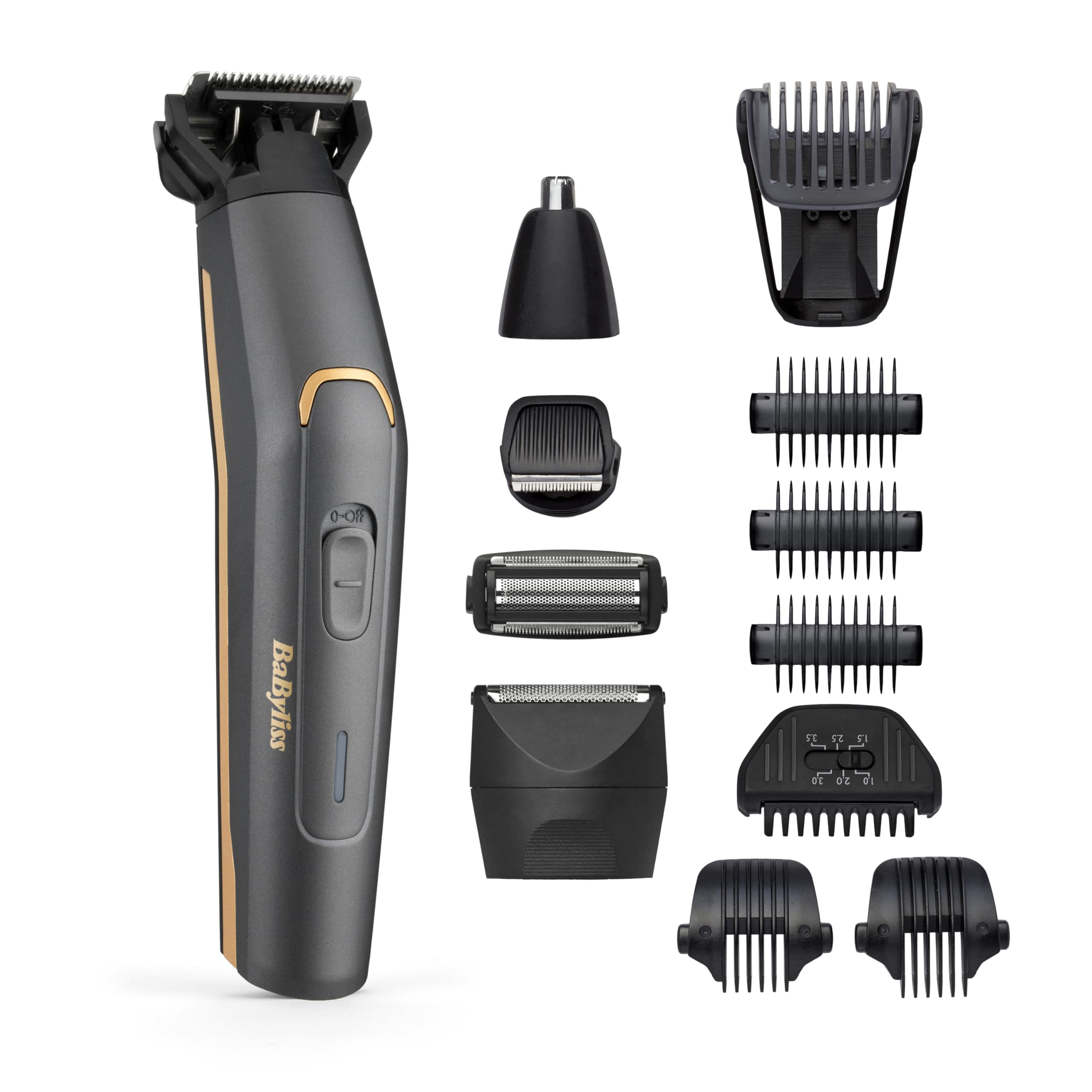 babyliss-mt987e-multi-trimmer-graphite-precision-12-in-1-cordless image 1