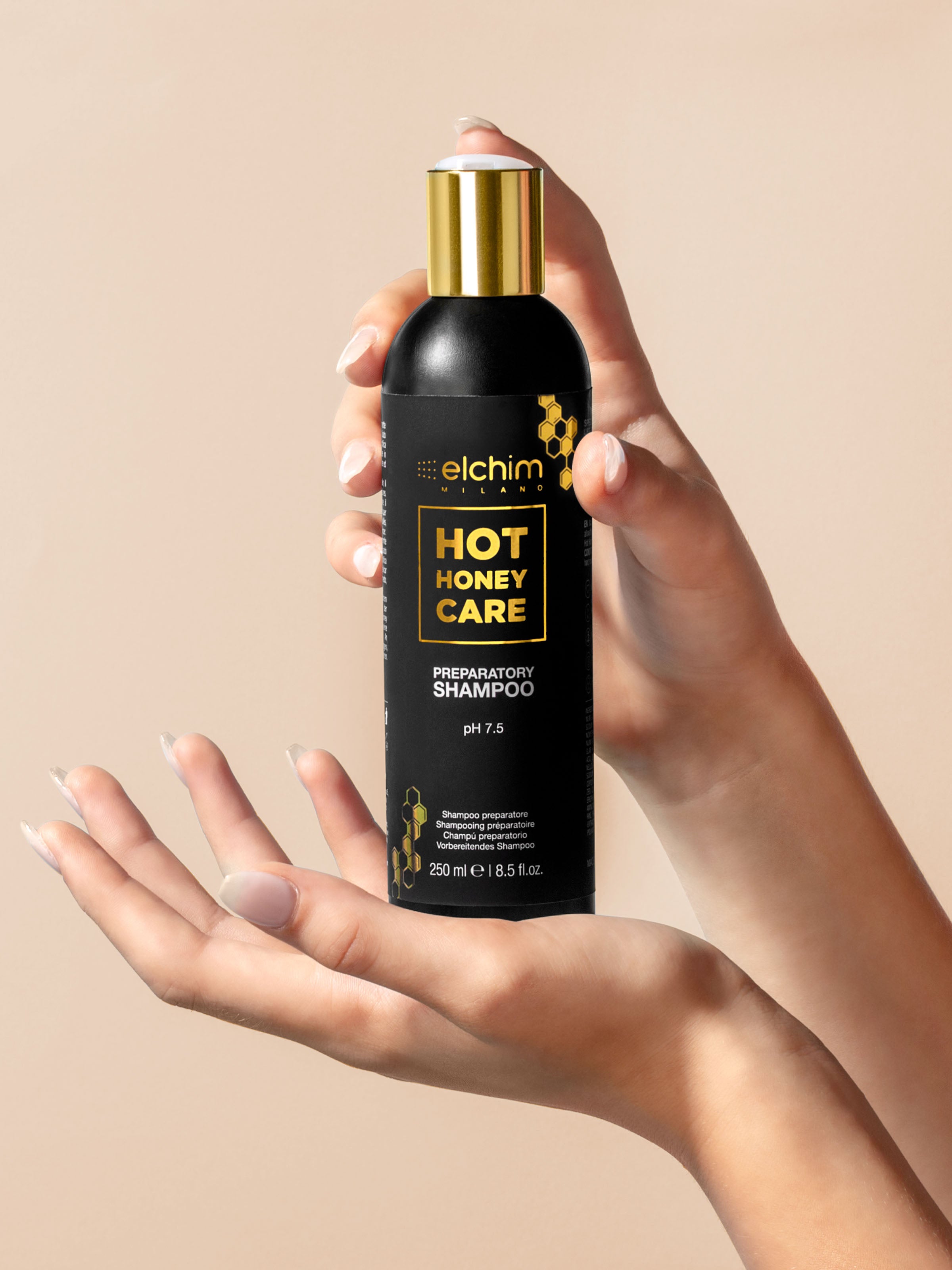 elchim-hot-honey-care-shampoo-preparatore-termoprotettore image 4