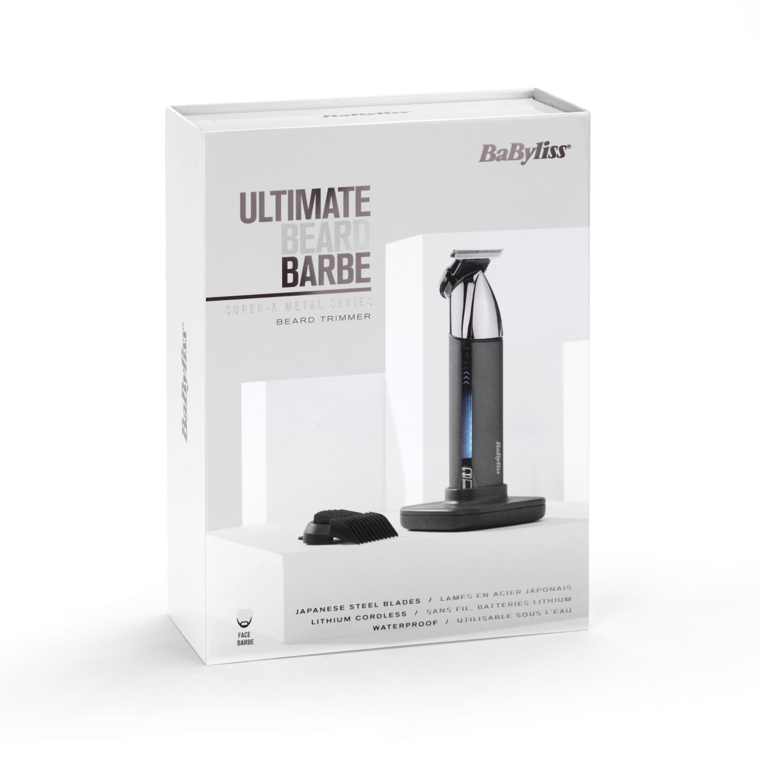 babyliss-super-x-metal-t996e-regolabarba-lama-a-t-skeleton-impermeabile image 6