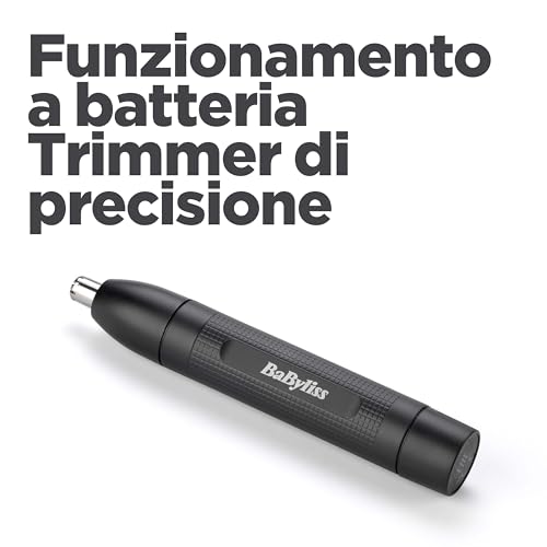 babyliss-e650e-trimmer-rifinitore-naso-orecchie-doppia-lama-inox image 8