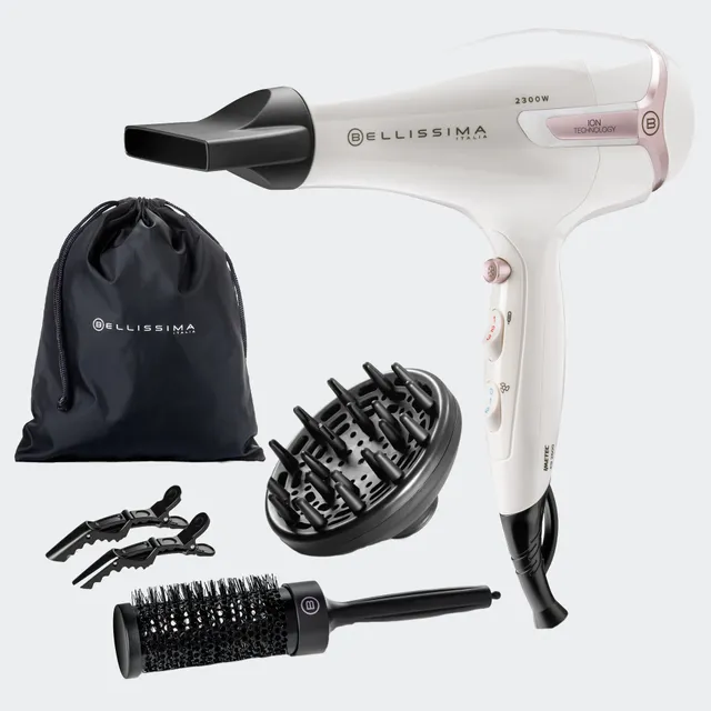 bellissima-k9-2600-asciugacapelli-ionico-con-4-accessori-styling image 1