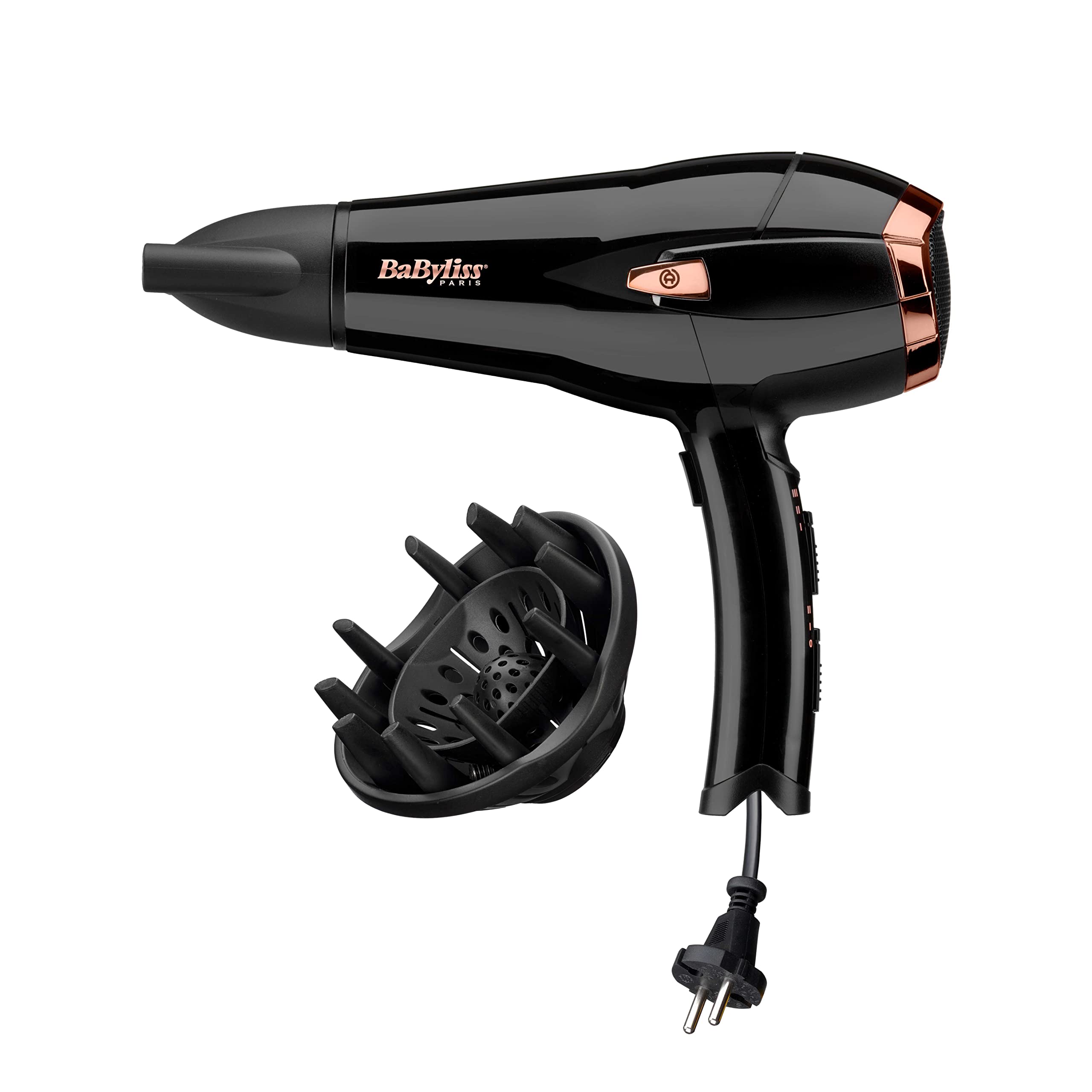 babyliss-d373e-phon-capelli-professionale-2000w-con-cavo-retrattile-ionico-nero image 1