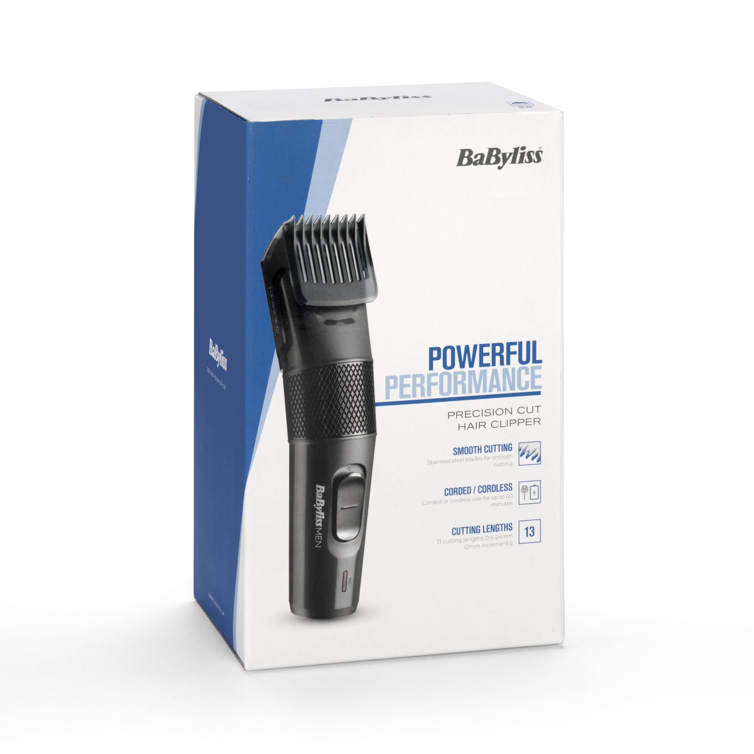 babyliss-e786e-precision-cut-tagliacapelli-uomo-0-5-24mm-60min-nero image 6