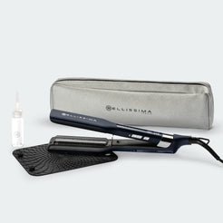 bellissima-imetec-steam-elixir-deluxe-piastra-a-vapore-ceramic-keratin image 2