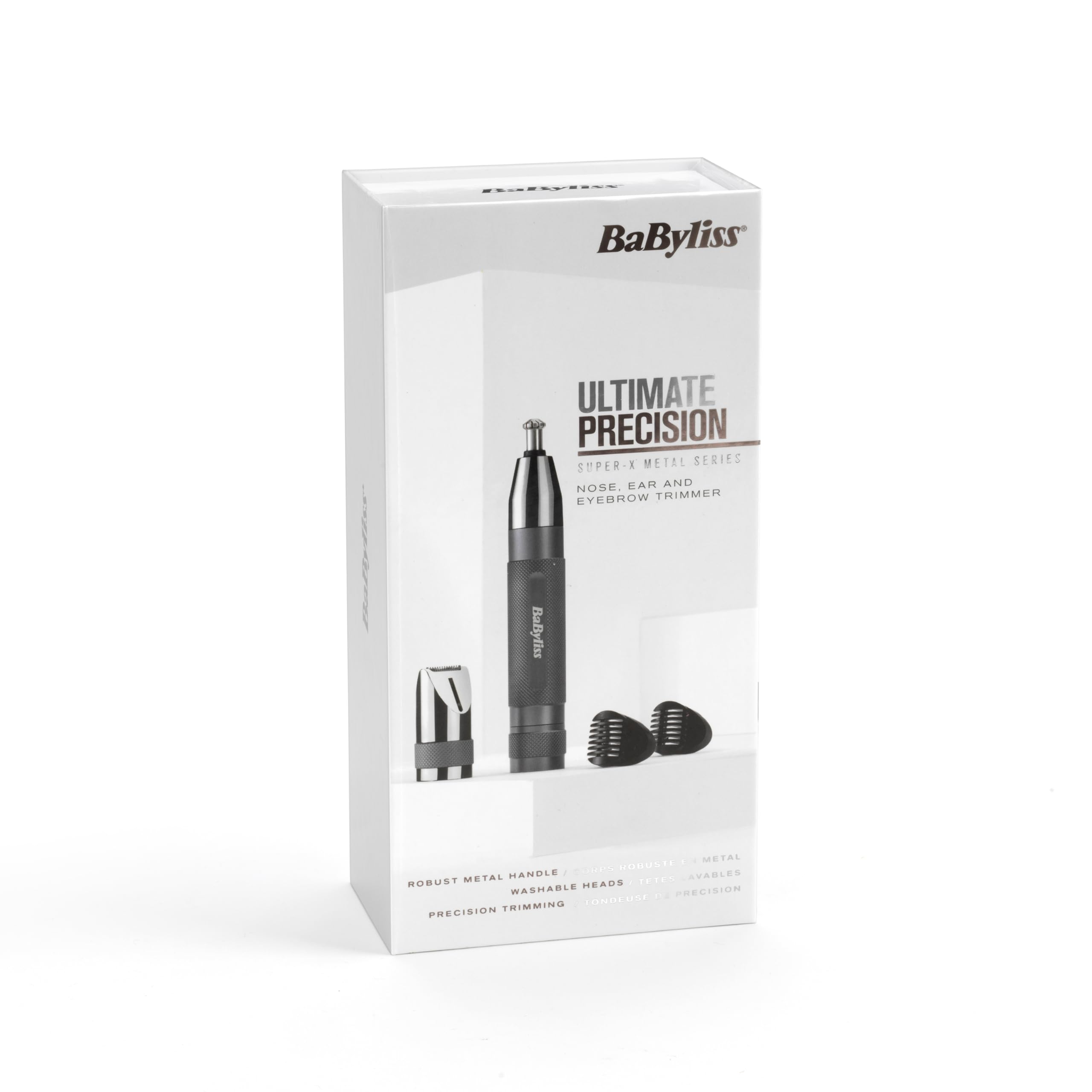 babyliss-e116e-super-x-metal-trimmer-naso-orecchie-sopracciglia-a-batteria image 6