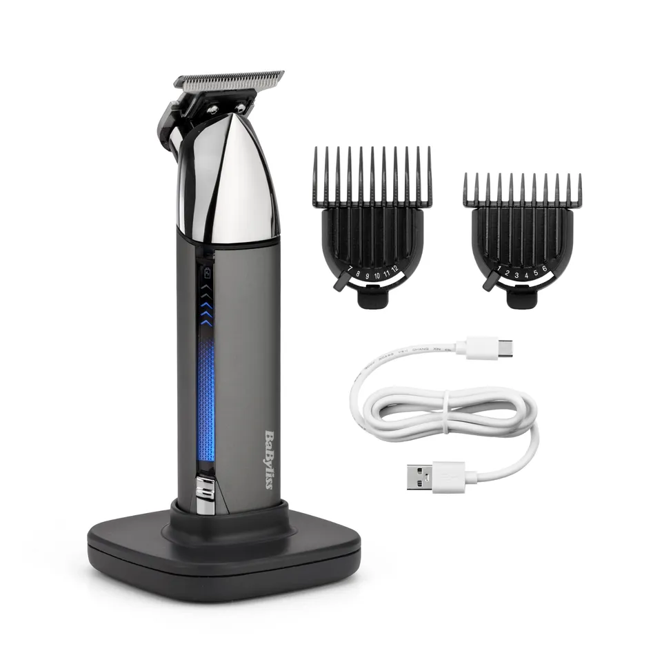 babyliss-super-x-metal-t996e-regolabarba-lama-a-t-skeleton-impermeabile image 1