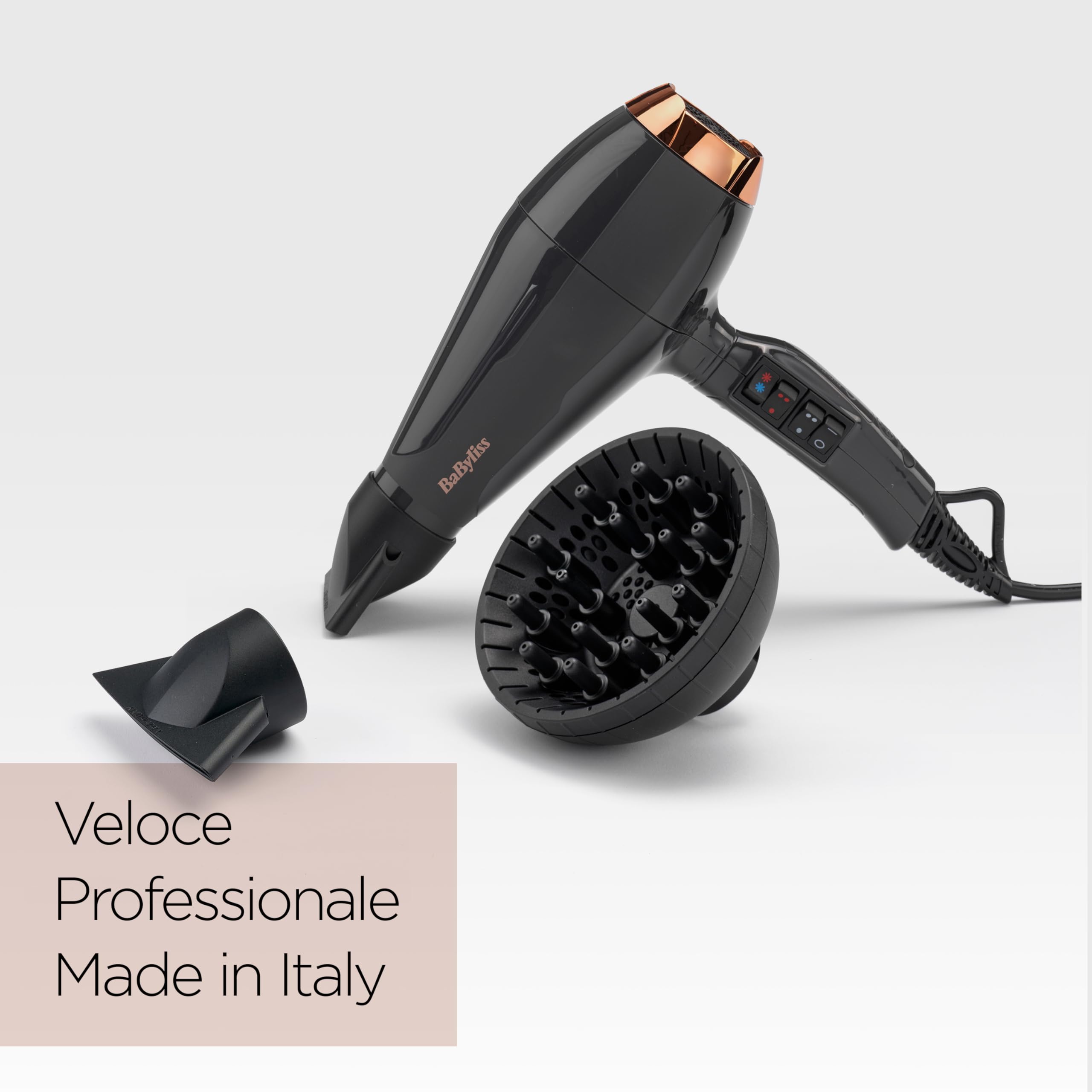 babyliss-6719de-air-pro-asciugacapelli-professionale-2200w-made-in-italy image 8