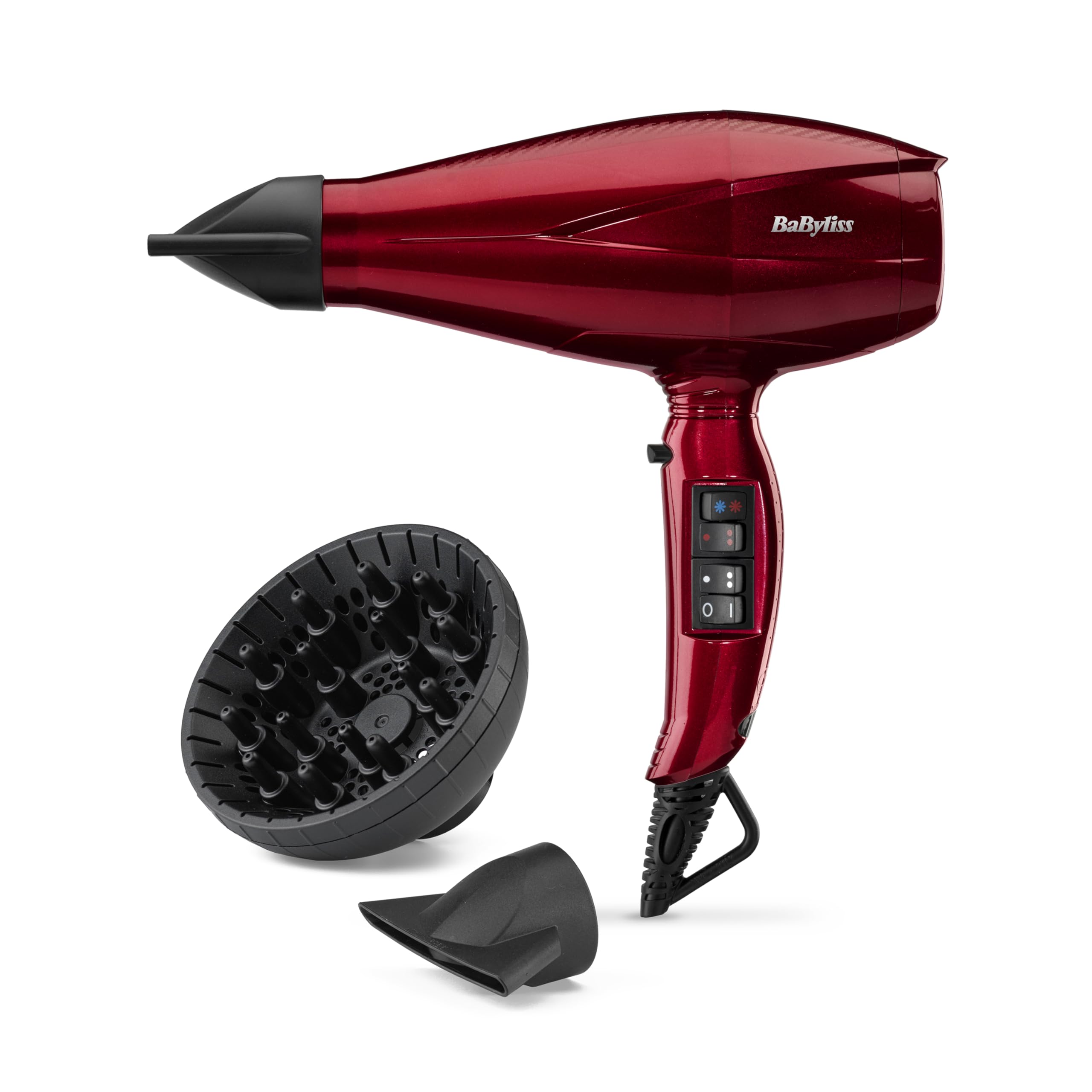 babyliss-phon-made-in-italy-motore-digitale-2200w-rosso image 1