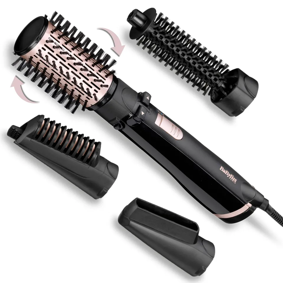 babyliss-as200e-spazzola-rotante-ad-aria-calda-ionica-1000w-con-4-accessori image 1