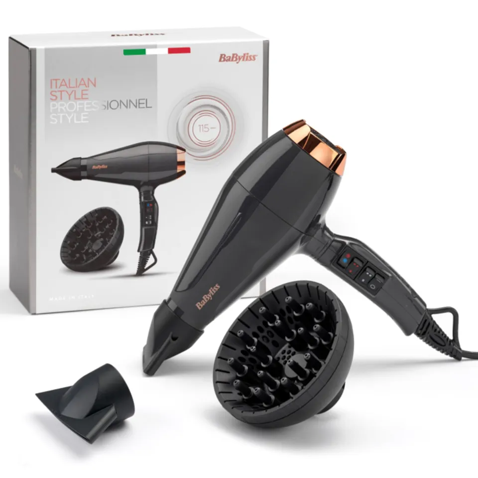 babyliss-6719de-air-pro-asciugacapelli-professionale-2200w-made-in-italy image 1