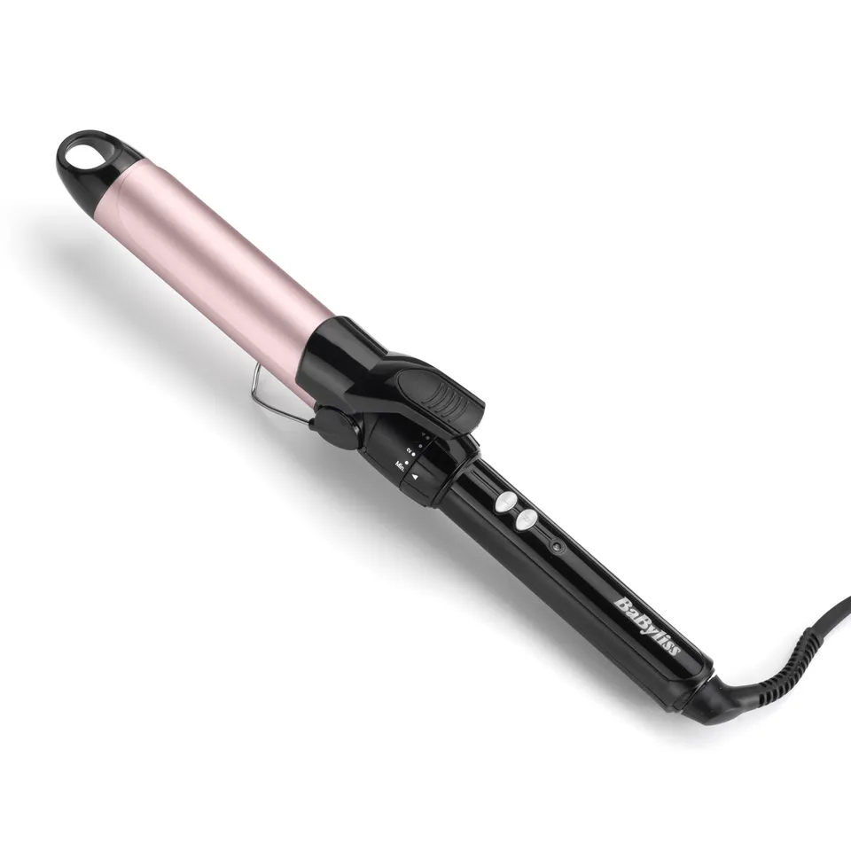 babyliss-c332e-ferro-arricciacapelli-32mm-satin-touch-nero-rosa image 1
