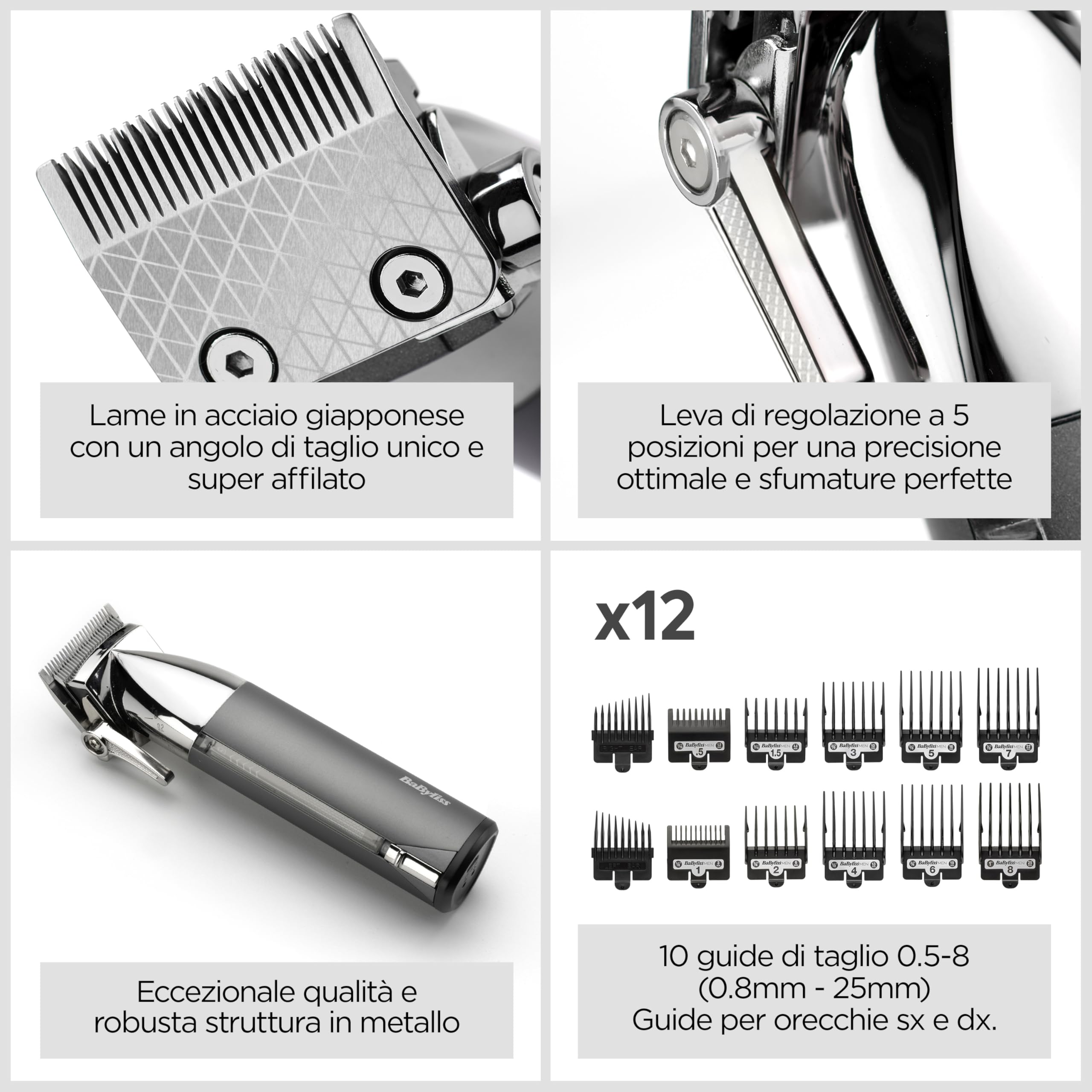babyliss-e996e-super-x-metal-tagliacapelli-con-lame-giapponesi image 5