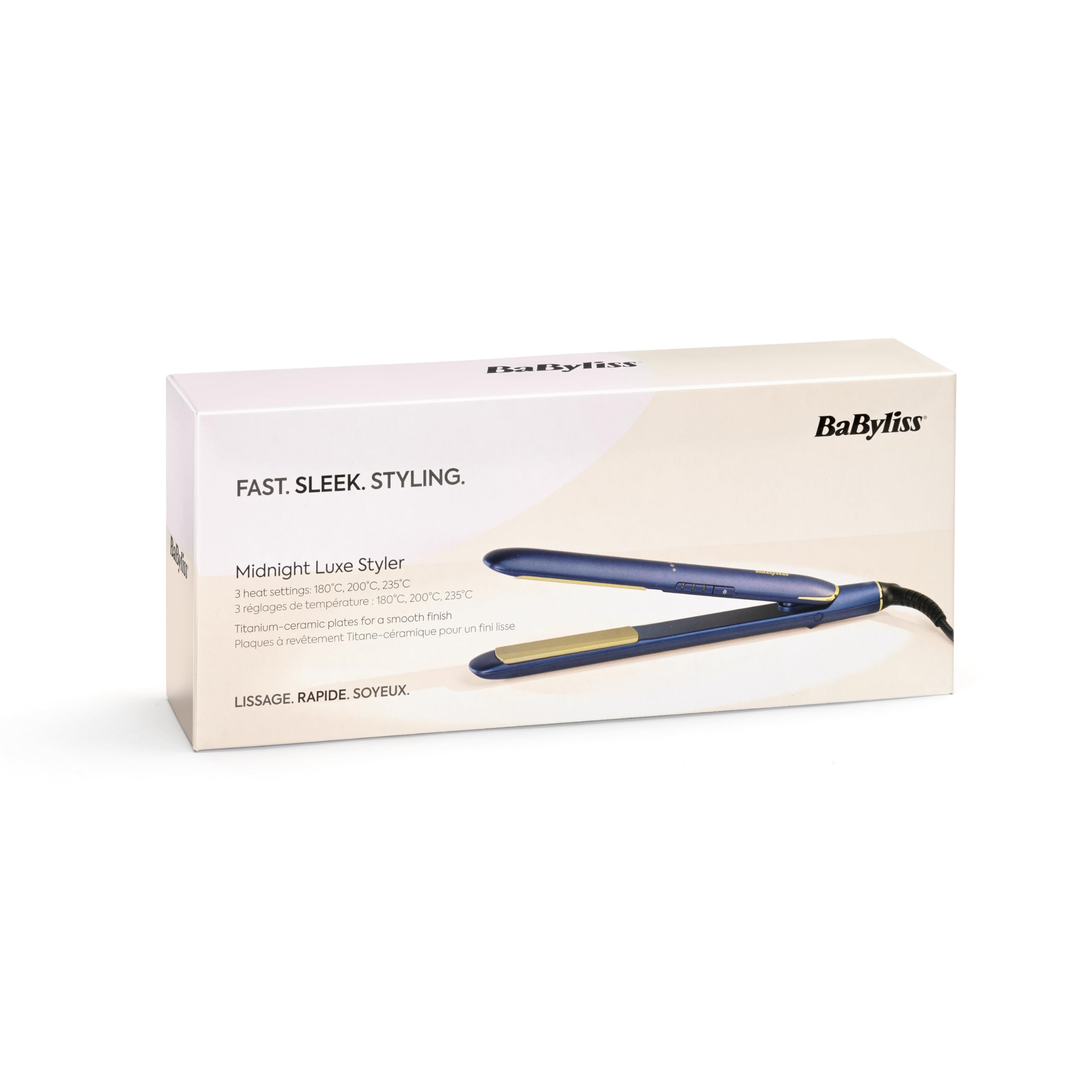 babyliss-2516pe-midnight-luxe-piastra-capelli-titanium-ceramic-235-c-blu image 7