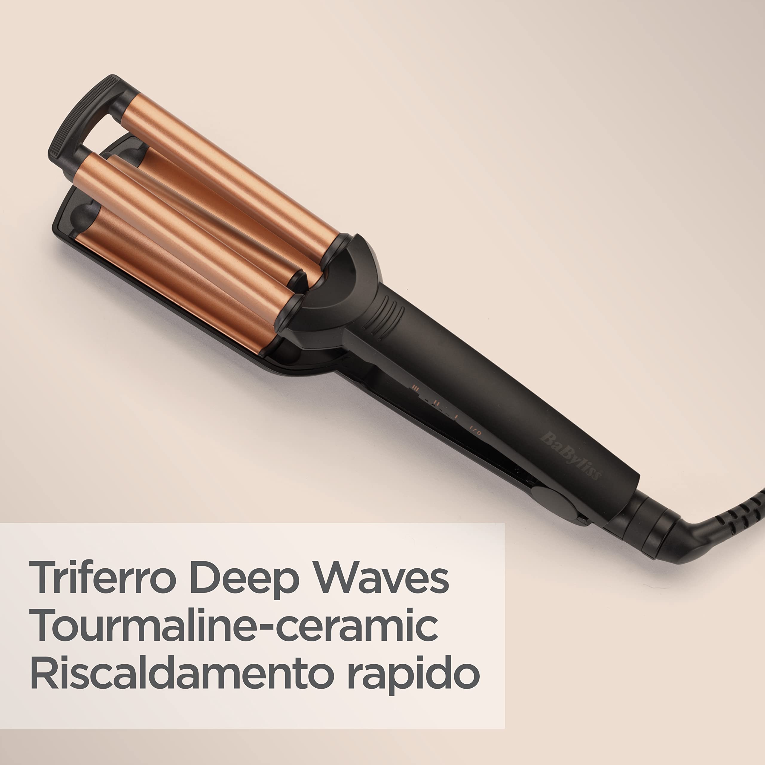babyliss-w2447e-triferro-deep-waves-piastra-a-3-cilindri-per-beach-waves image 5