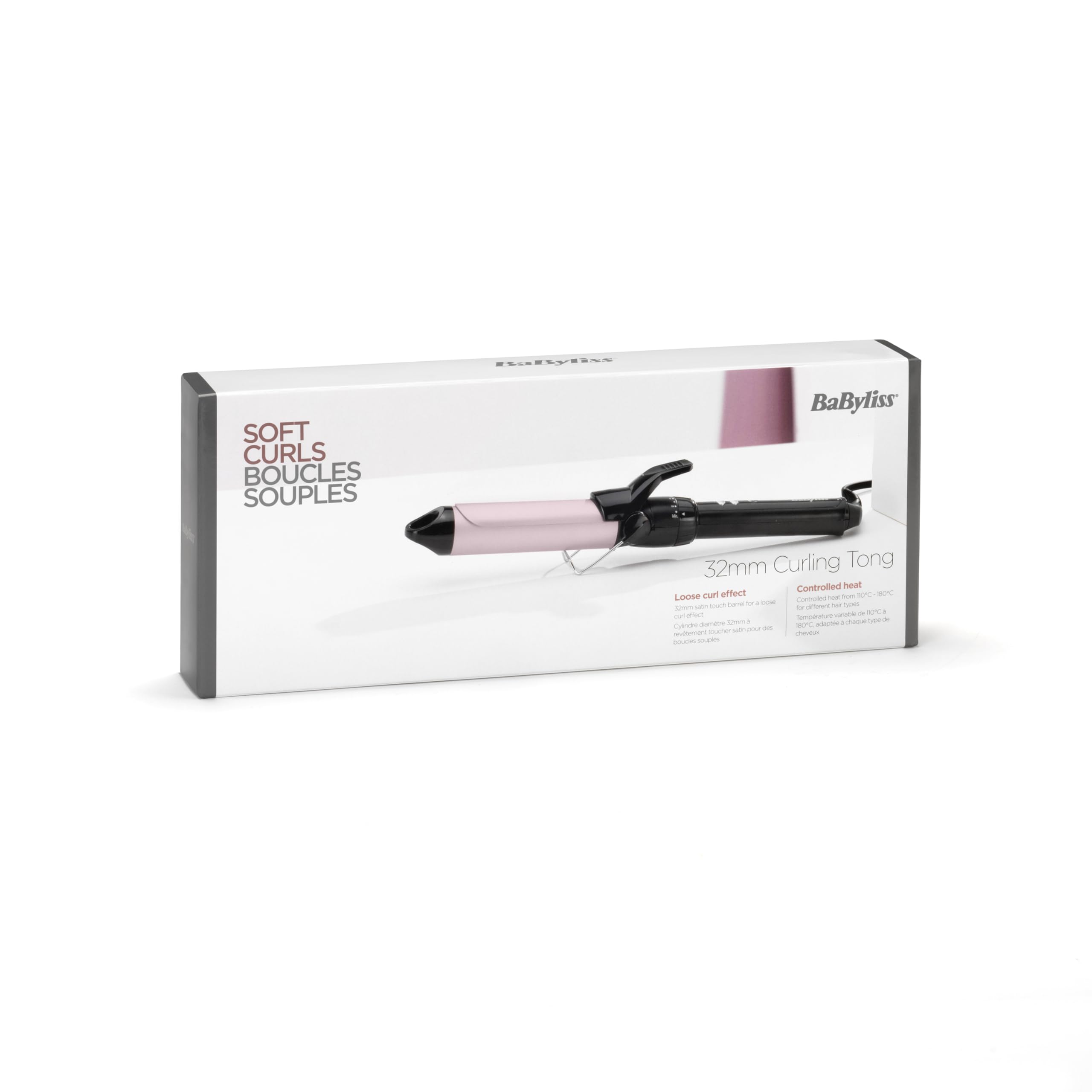 babyliss-c332e-ferro-arricciacapelli-32mm-satin-touch-nero-rosa image 6