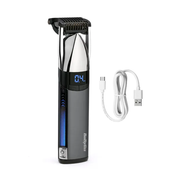 babyliss-super-x-s996e-regolabarba-stubble-metallo-0-4-5-mm-display-digitale image 1