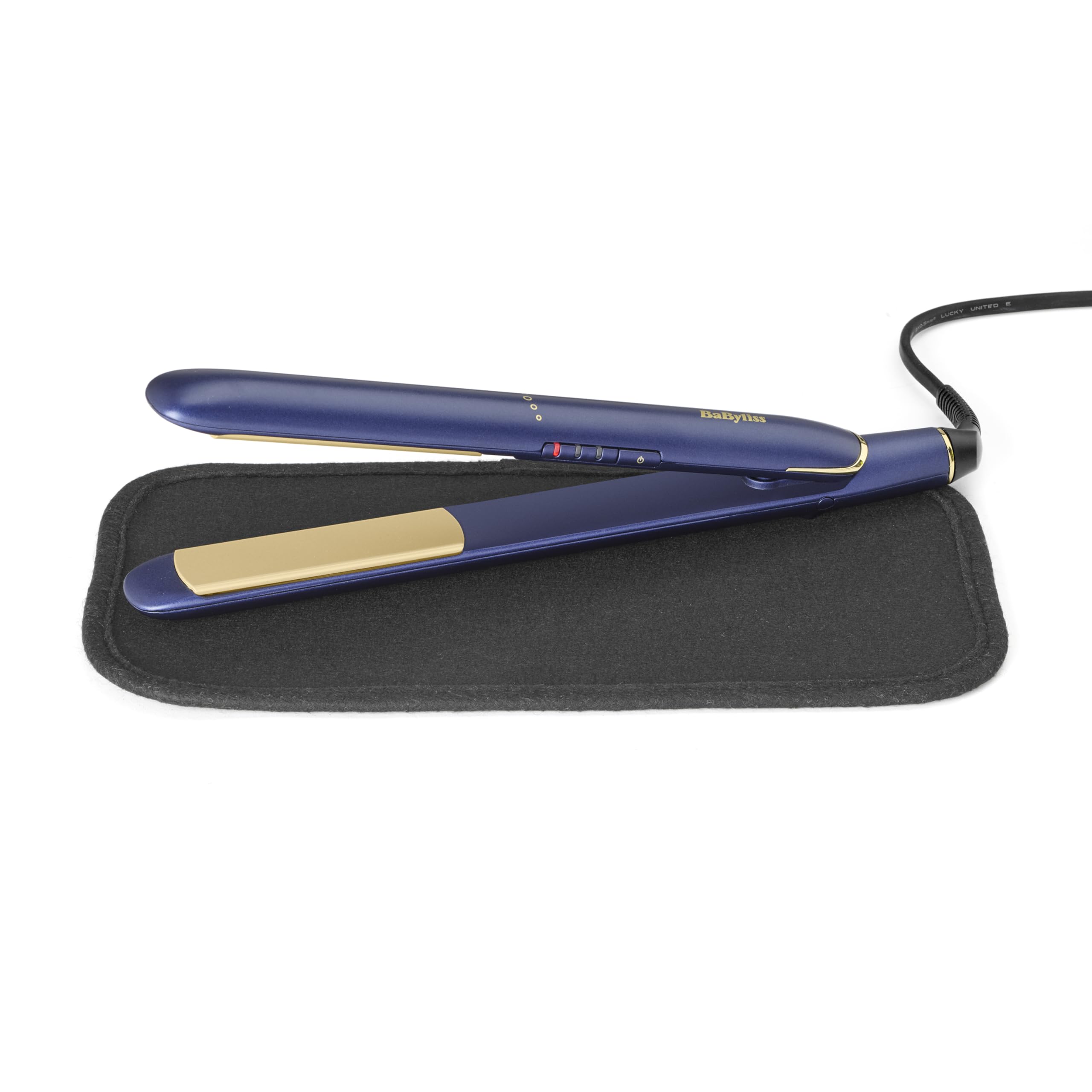 babyliss-2516pe-midnight-luxe-piastra-capelli-titanium-ceramic-235-c-blu image 6