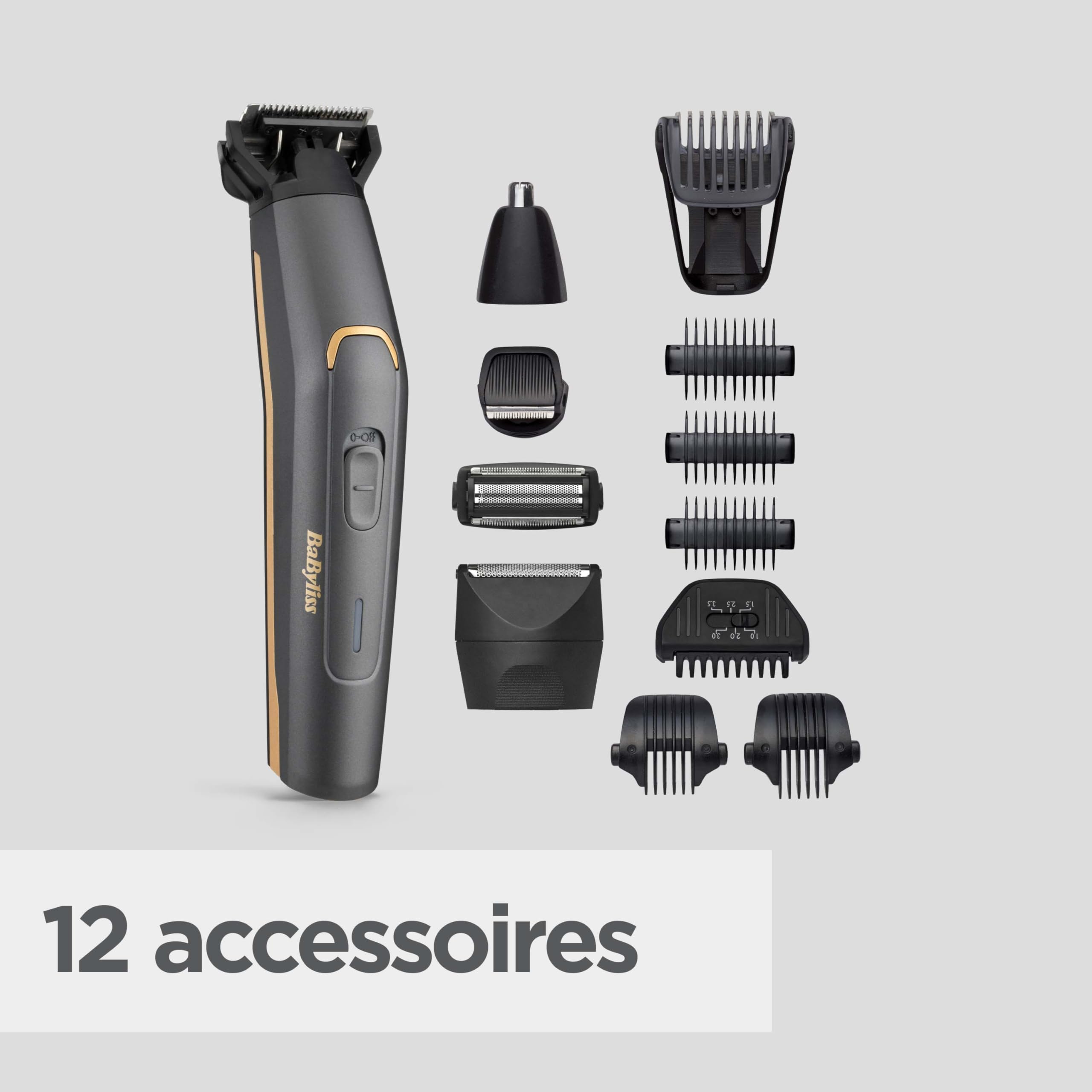 babyliss-mt987e-multi-trimmer-graphite-precision-12-in-1-cordless image 5