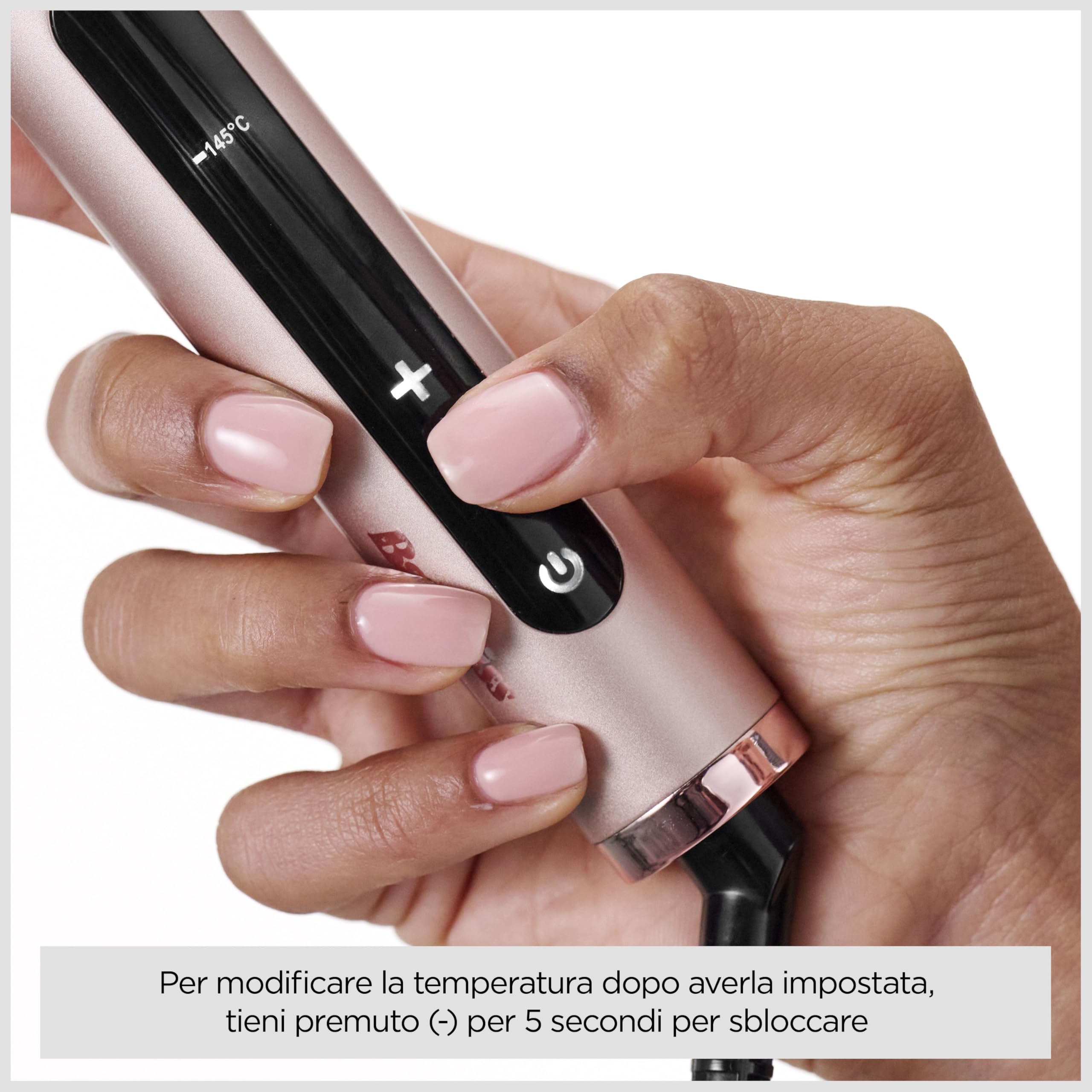 babyliss-volume-boost-hsb200e-spazzola-termica-38-mm-rosa-nero image 4