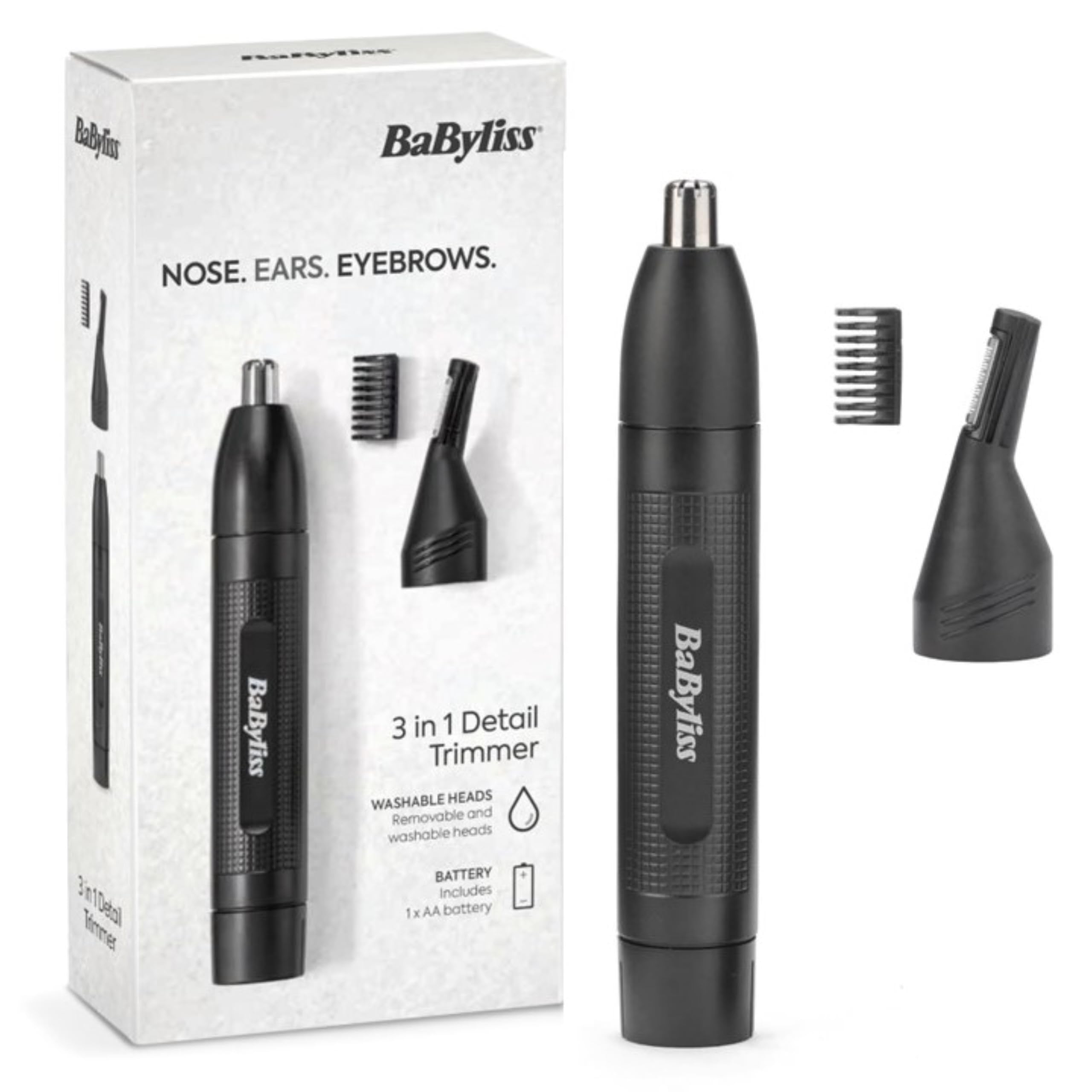 babyliss-e650e-trimmer-rifinitore-naso-orecchie-doppia-lama-inox image 6