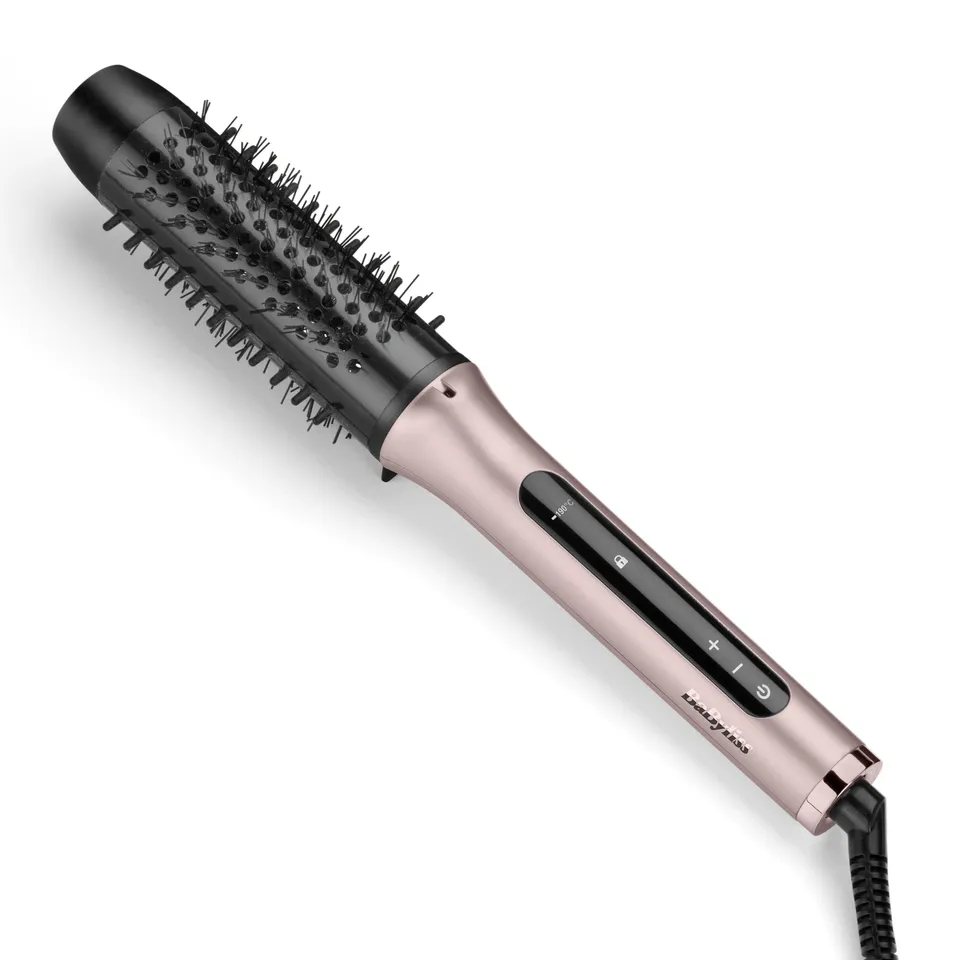 babyliss-volume-boost-hsb200e-spazzola-termica-38-mm-rosa-nero image 1