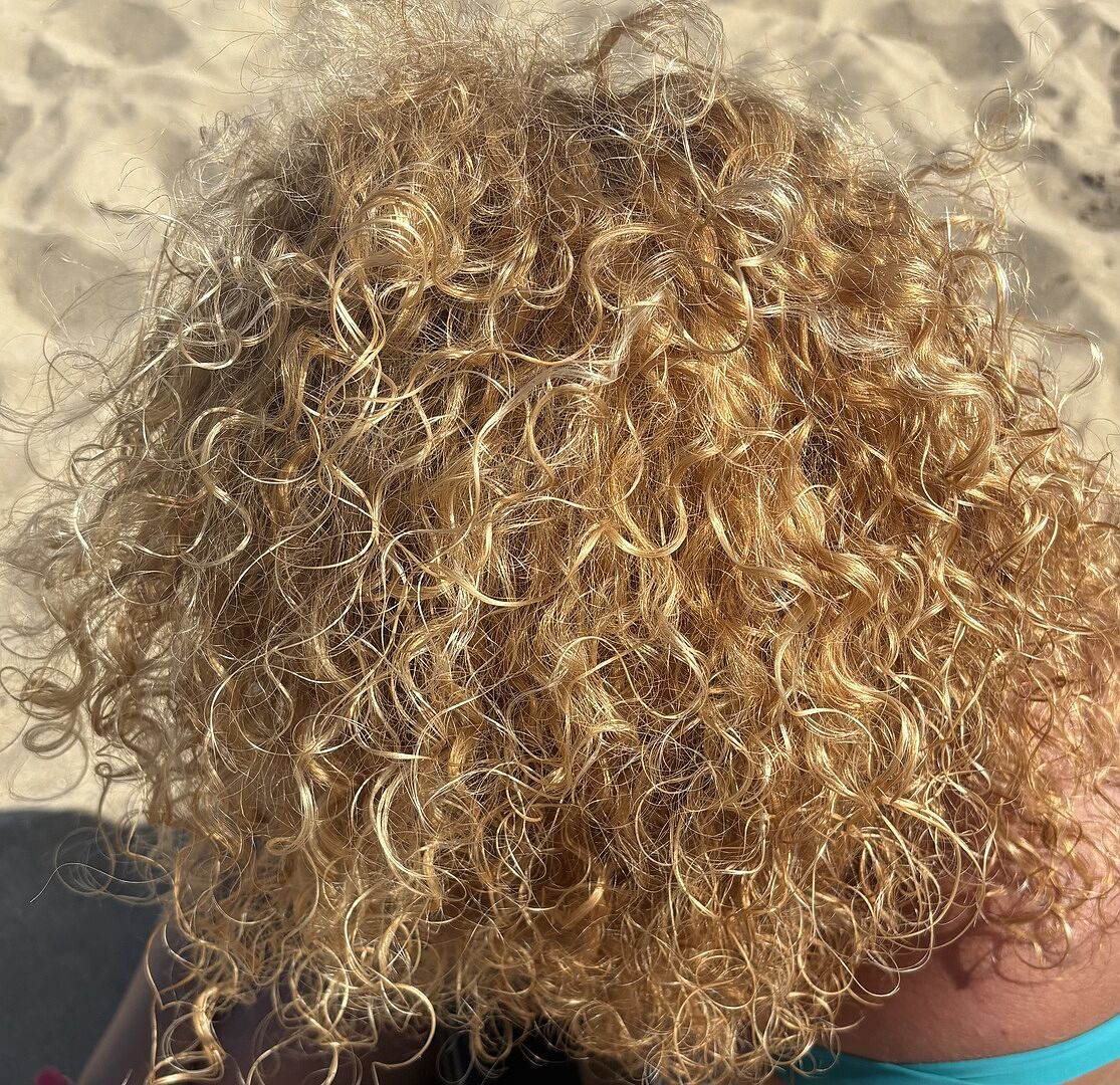 Top per capelli ricci
