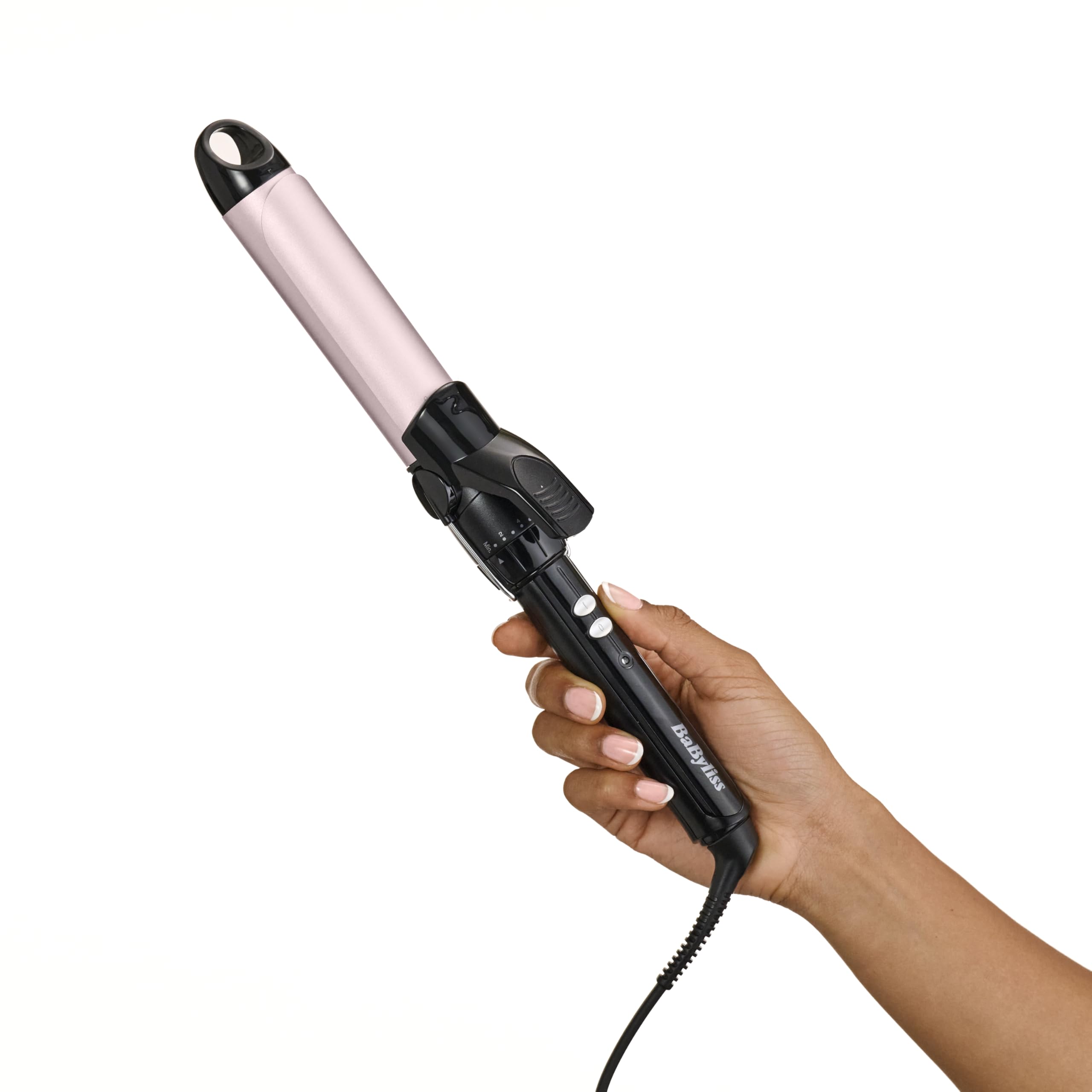 babyliss-c332e-ferro-arricciacapelli-32mm-satin-touch-nero-rosa image 5