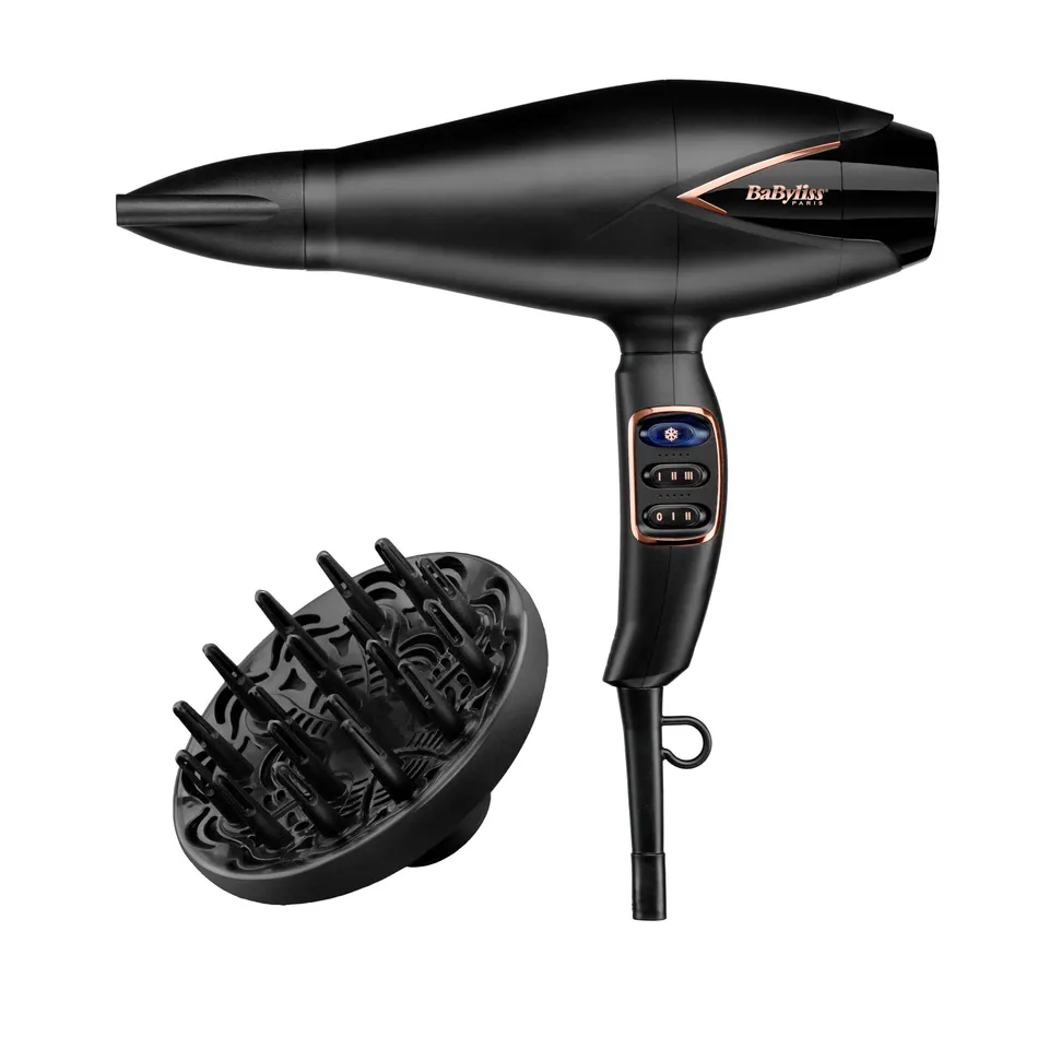 babyliss-d665e-salon-air-brilliance-asciugacapelli-2200w-motore-digitale image 1