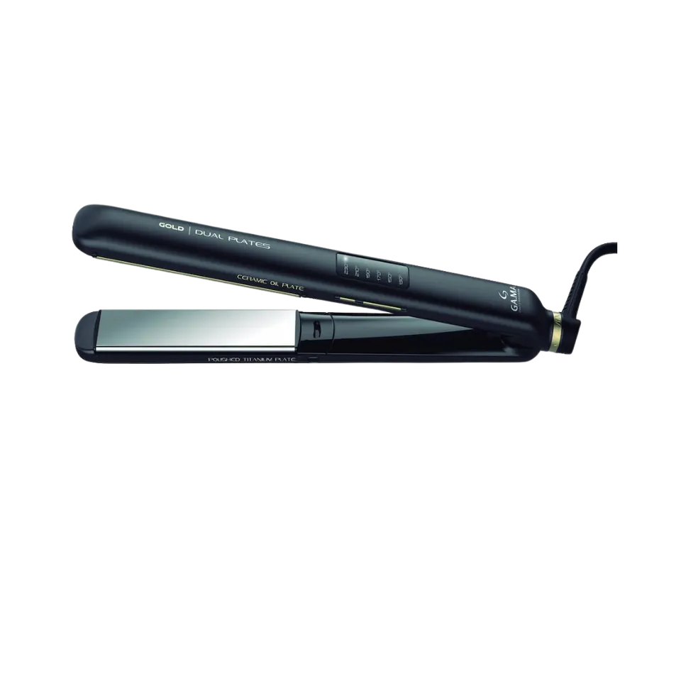 ga-ma-professional-cp14-led-gold-piastra-dual-plates image 1