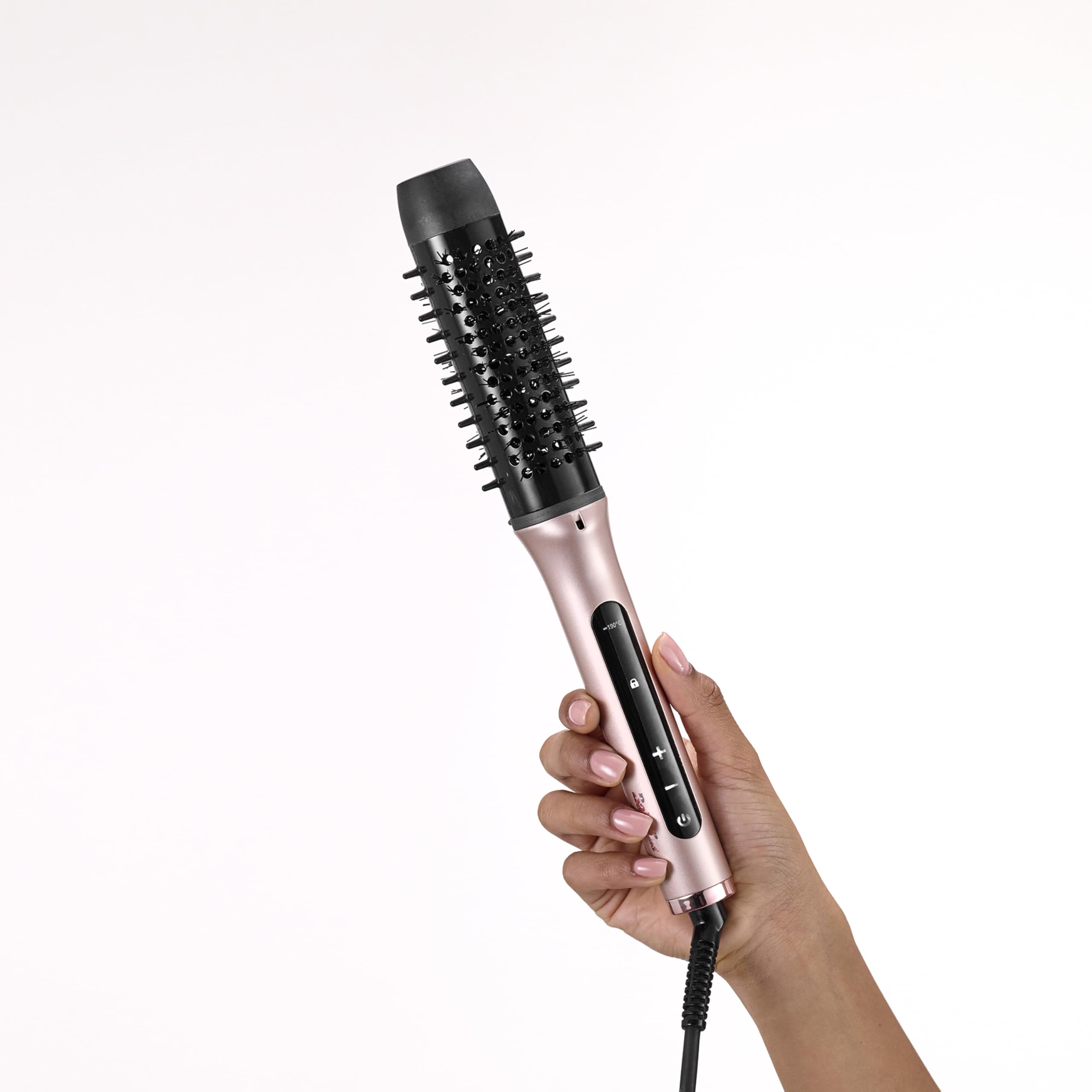 babyliss-volume-boost-hsb200e-spazzola-termica-38-mm-rosa-nero image 5