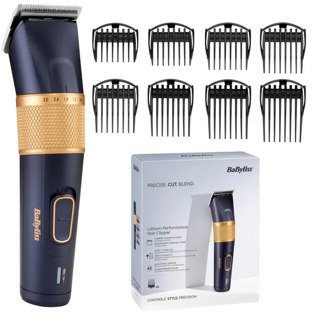 babyliss-e986e-tagliacapelli-lithium-performance-lame-45mm-0-6-28mm image 1