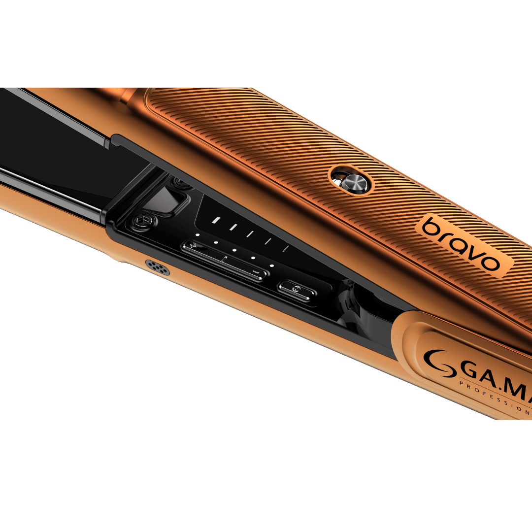 ga-ma-professional-bravo-led-piastra-silk-chrome-titanium image 2